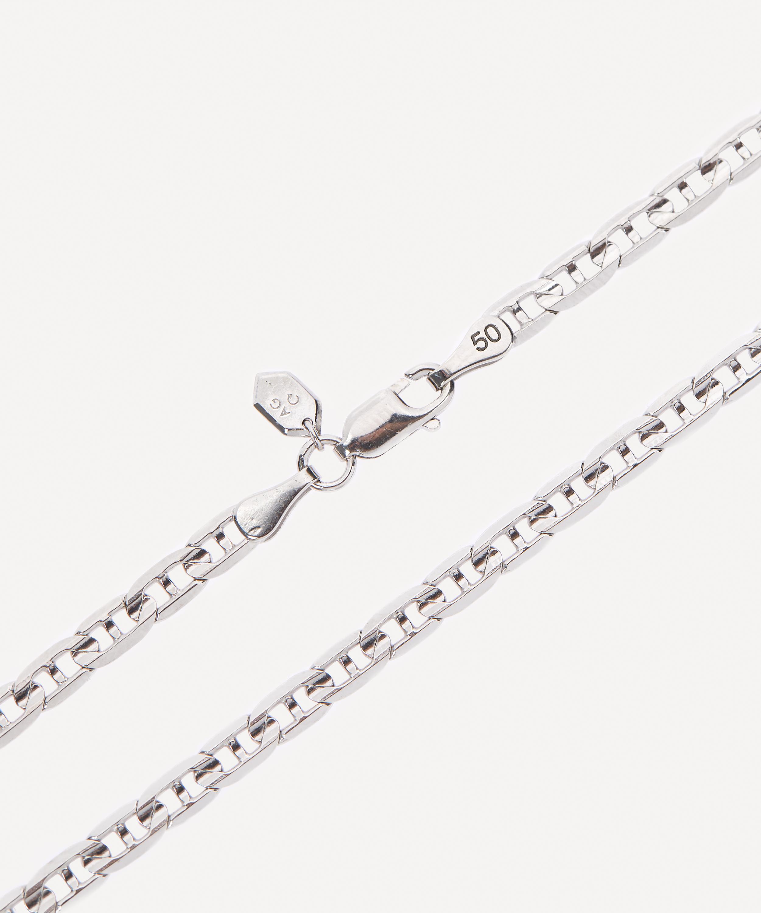 Maria Black - Rhodium-Plated Silver Carlo 50 Necklace image number 3