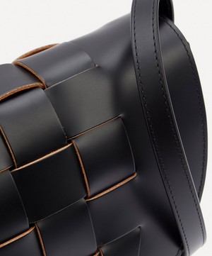 HEREU - Sinia Woven Leather Shoulder Bag image number 4