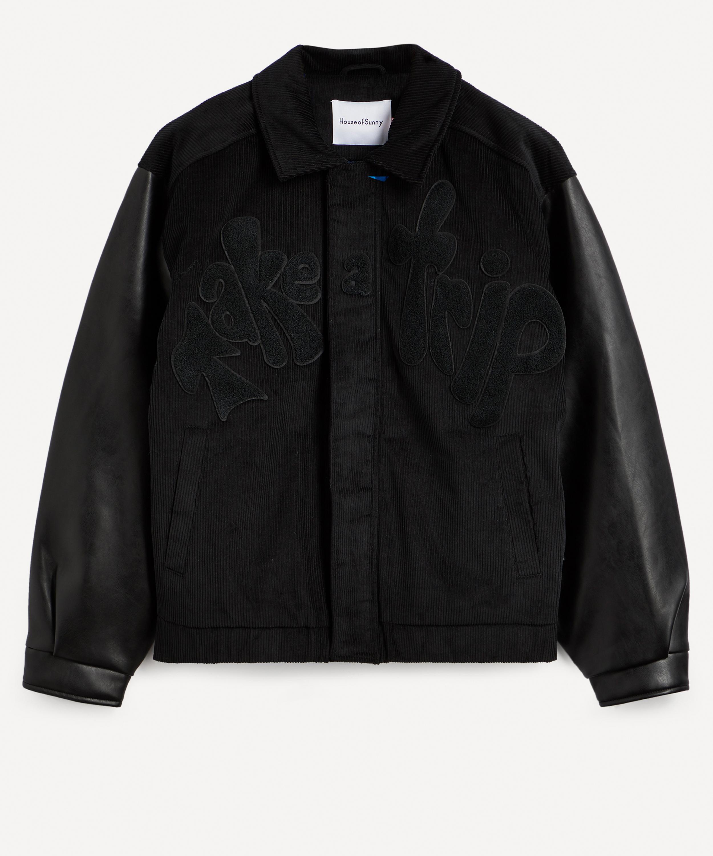 Black Louis Vuitton Varsity Jacket - William Jacket