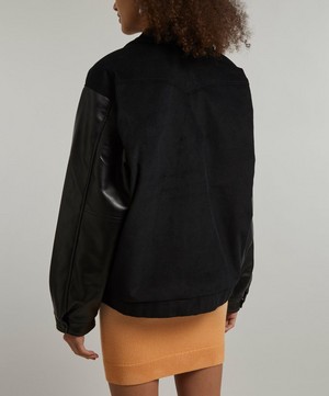 House of Sunny - Take A Trip Cord Varsity Jacket image number 3