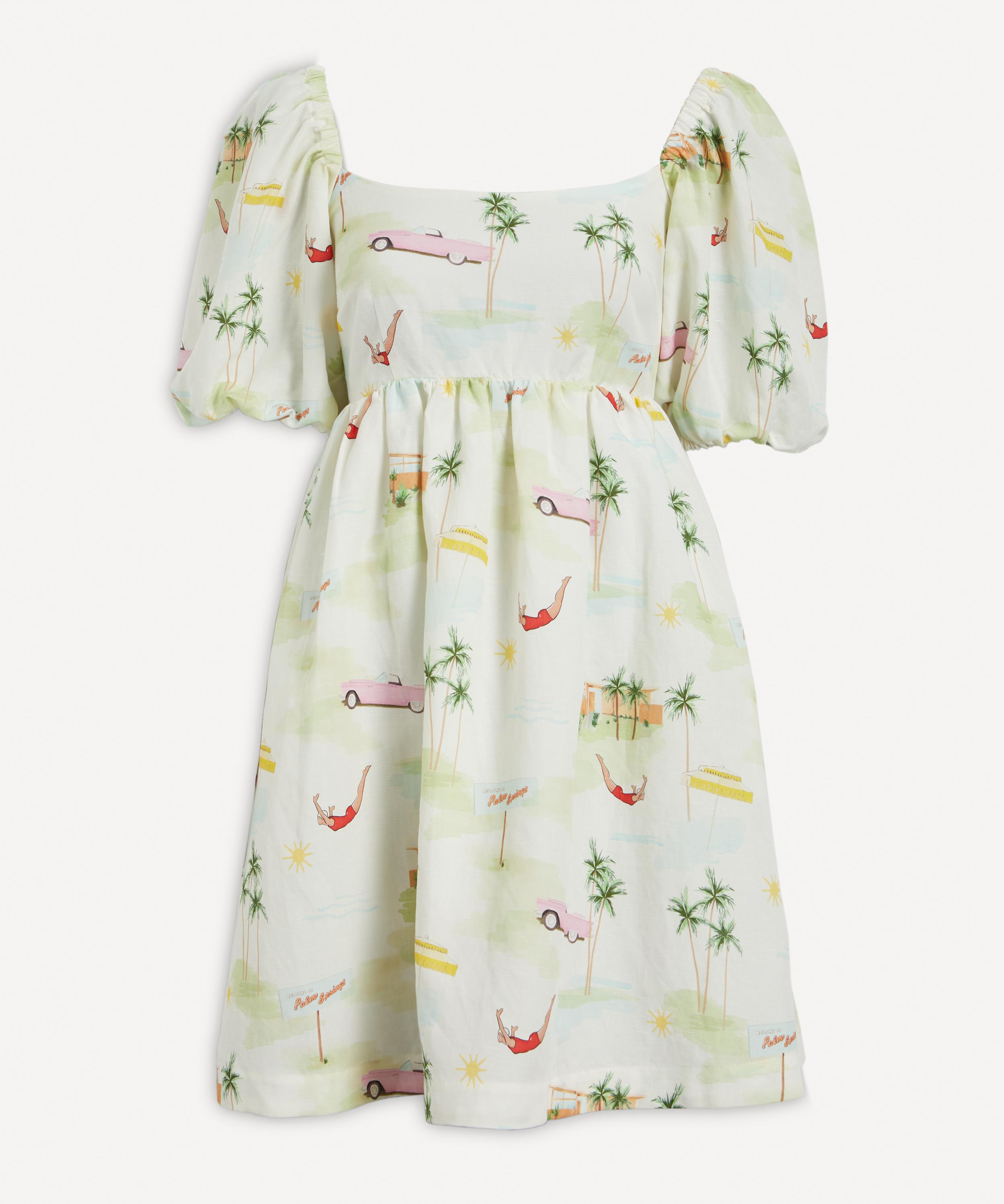 KITRI - Olga Tie-Back Palm Springs Mini-Dress image number 0