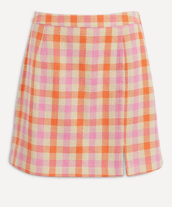 KITRI - Colette Check Mini-Skirt