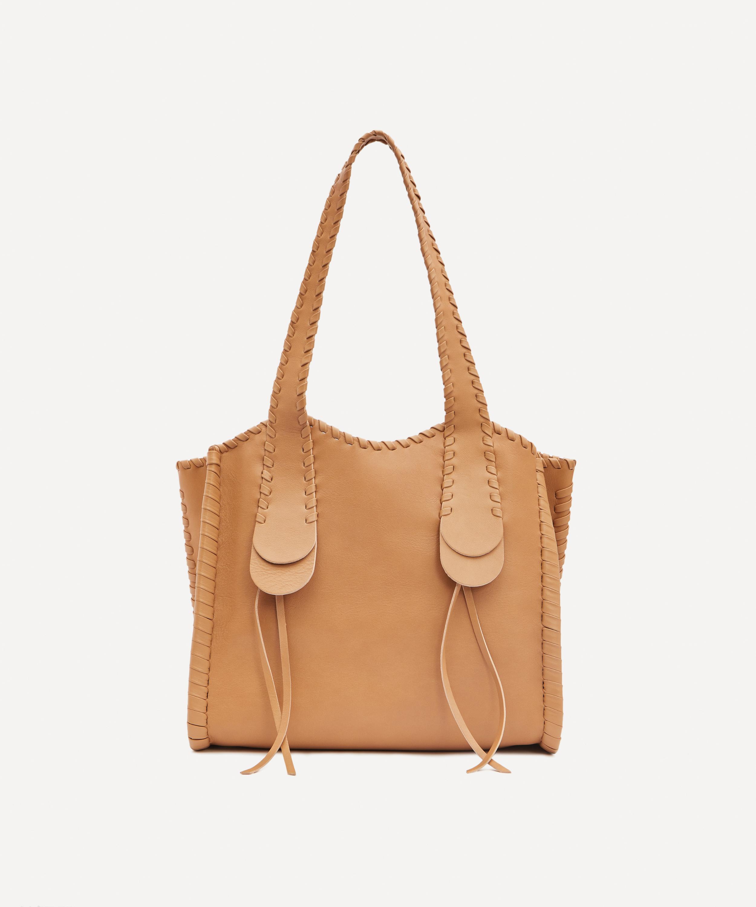 Chloé - Mony Leather Medium Tote Bag image number 3
