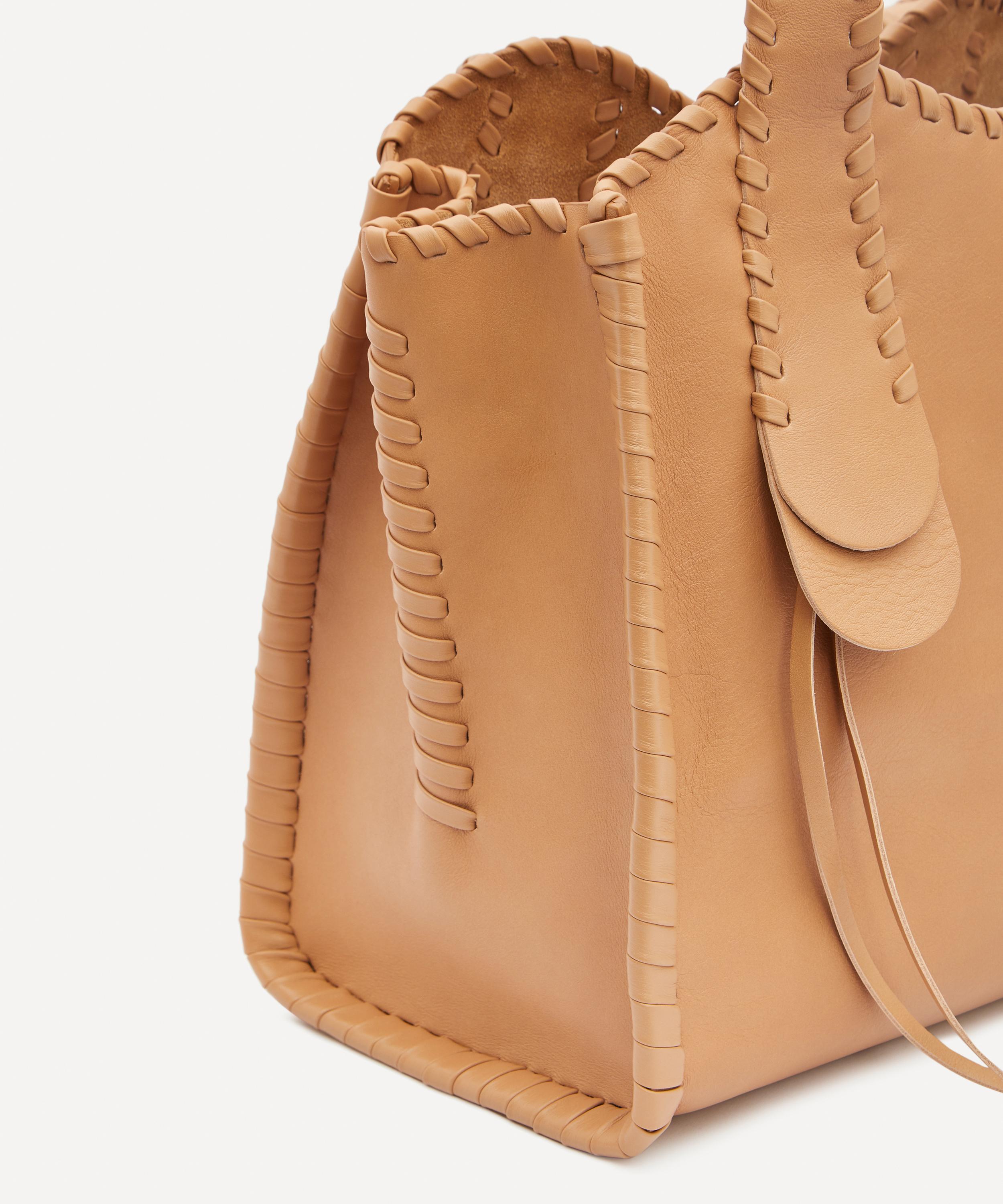 Chloé - Mony Leather Medium Tote Bag image number 4