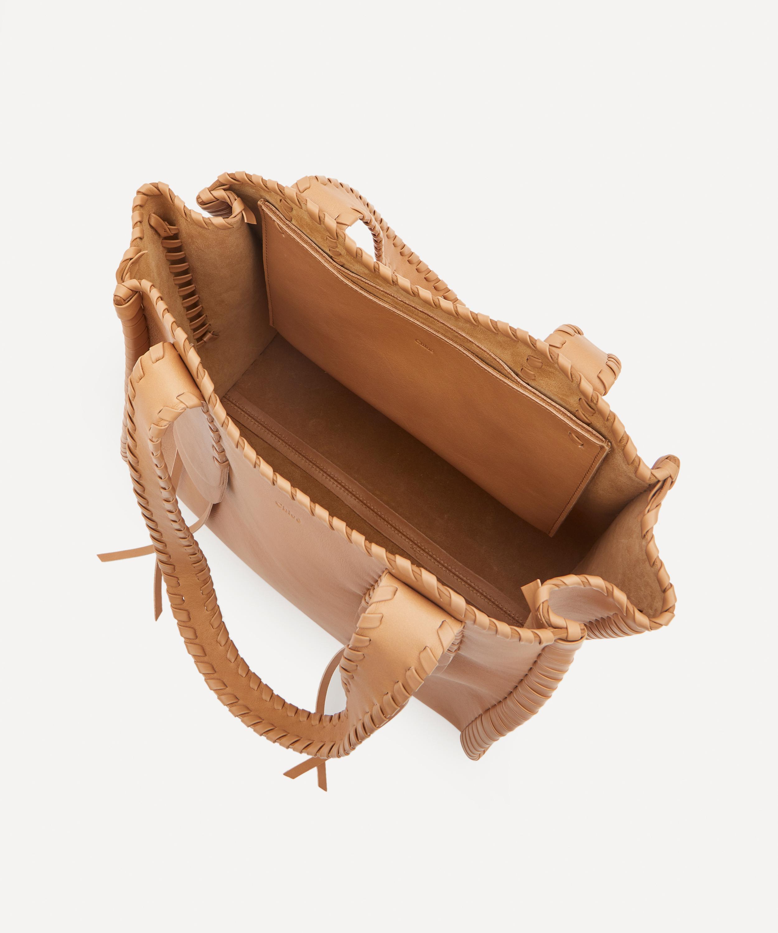 Chloé - Mony Leather Medium Tote Bag image number 5