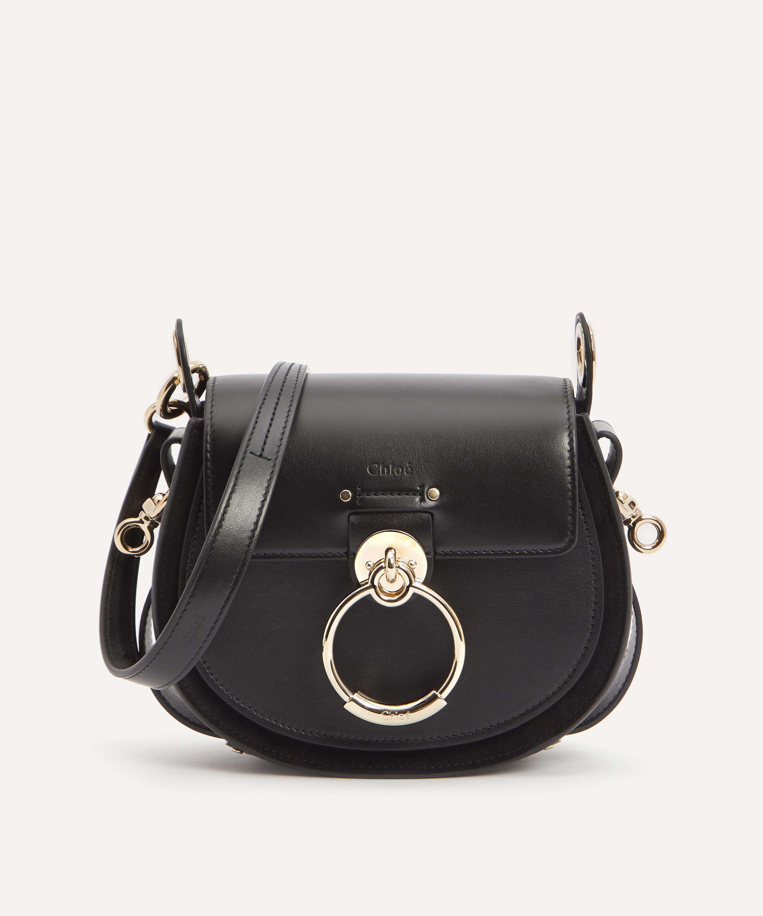 Chloé Brown Leather Small Tess Crossbody Bag, Best Price and Reviews