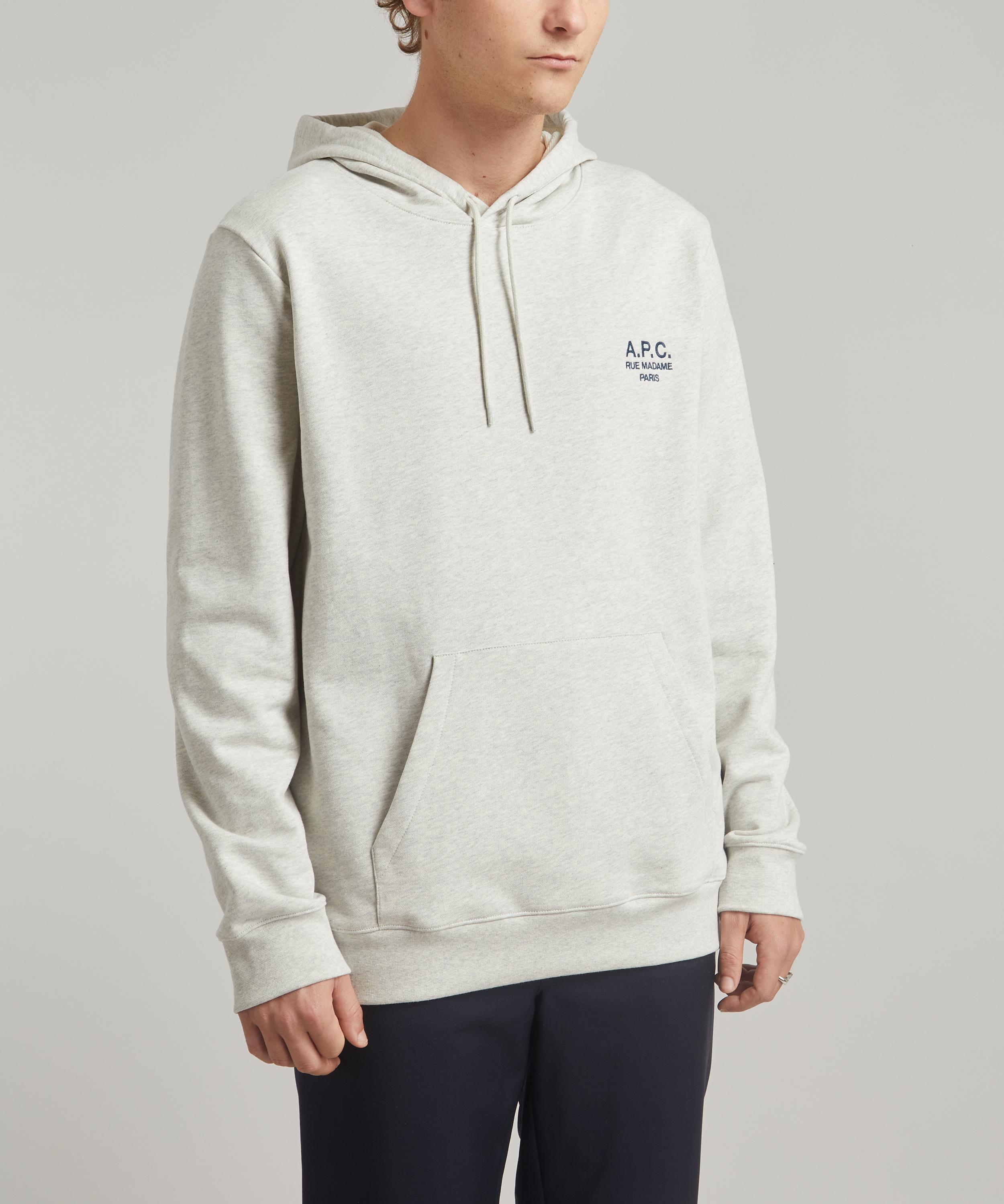 Apc best sale logo hoodie