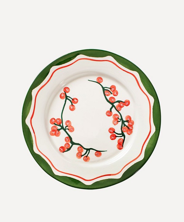 Anna + Nina - Enchanted Forest Ceramic Dinner Plate image number null