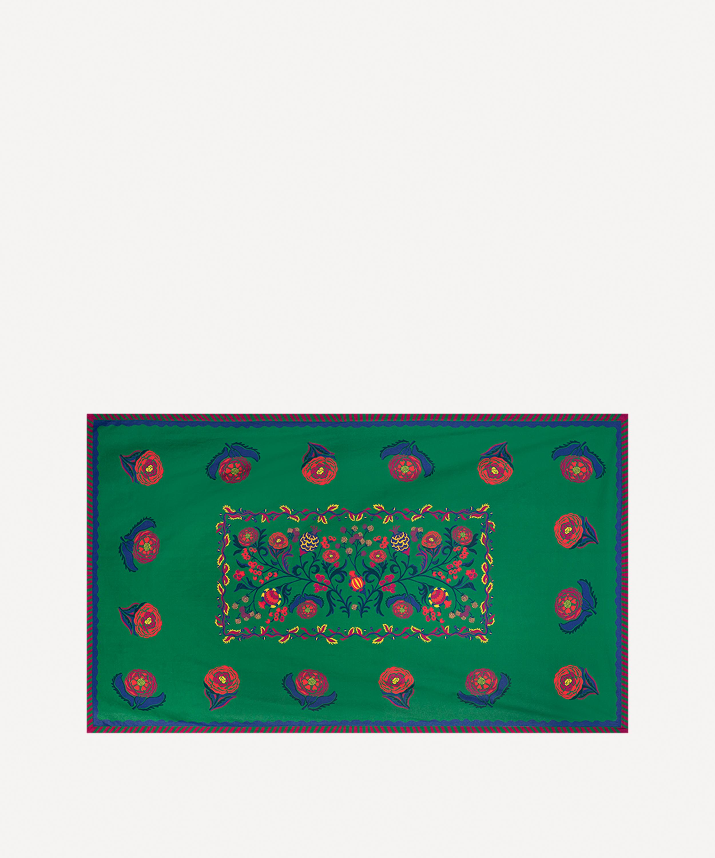 Anna + Nina - Enchanted Forest 255x150cm Organic Cotton Tablecloth image number 0