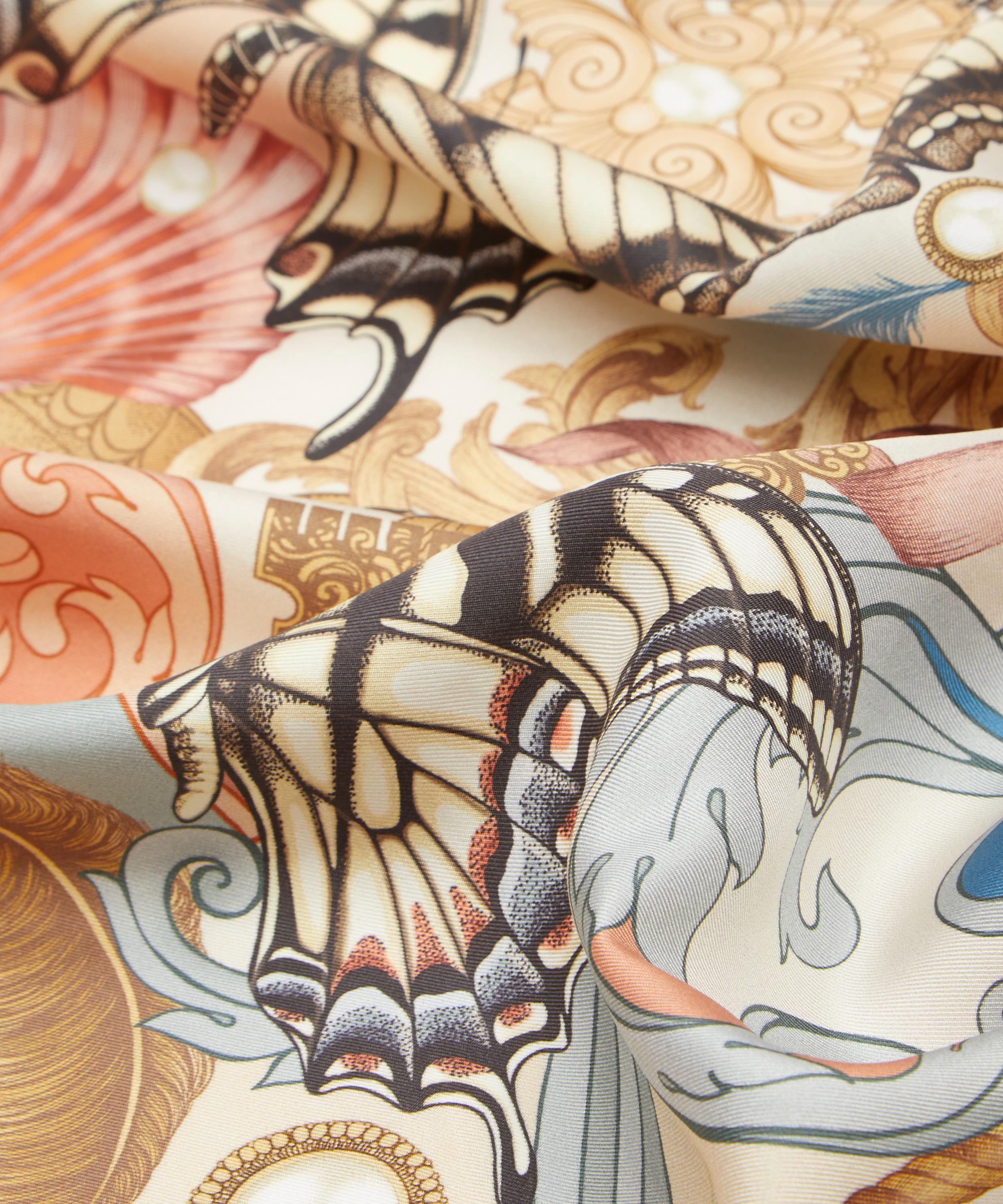 Butterfly store silk scarf