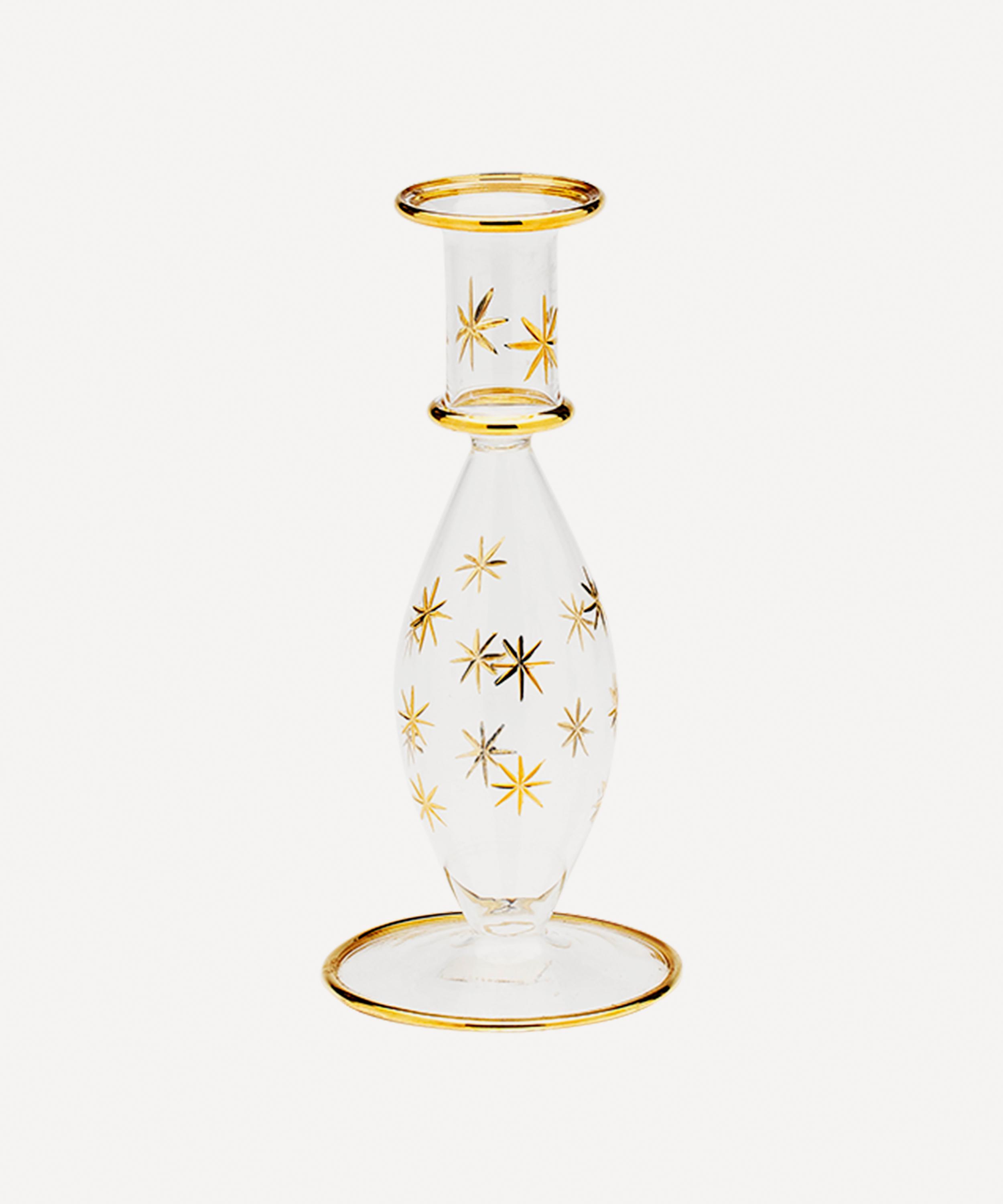 Anna + Nina Starry Glass Candle Holder Liberty