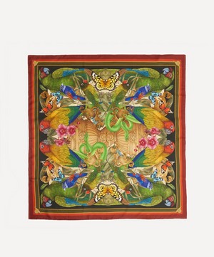 Emily Carter - The Rainforest Silk Scarf image number 1