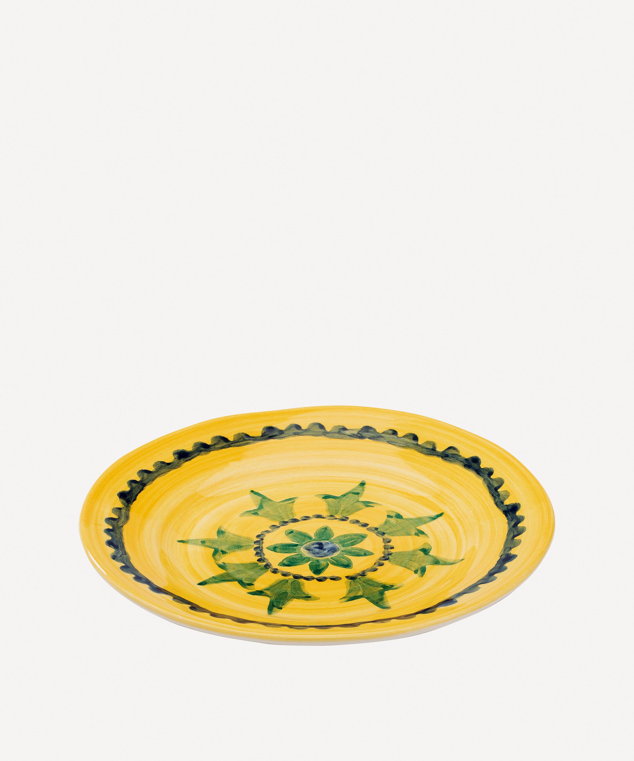 Anna + Nina - Flower Fields Ceramic Breakfast Plate image number 2