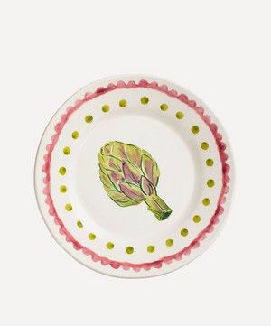 Artichoke Ceramic Breakfast Plate