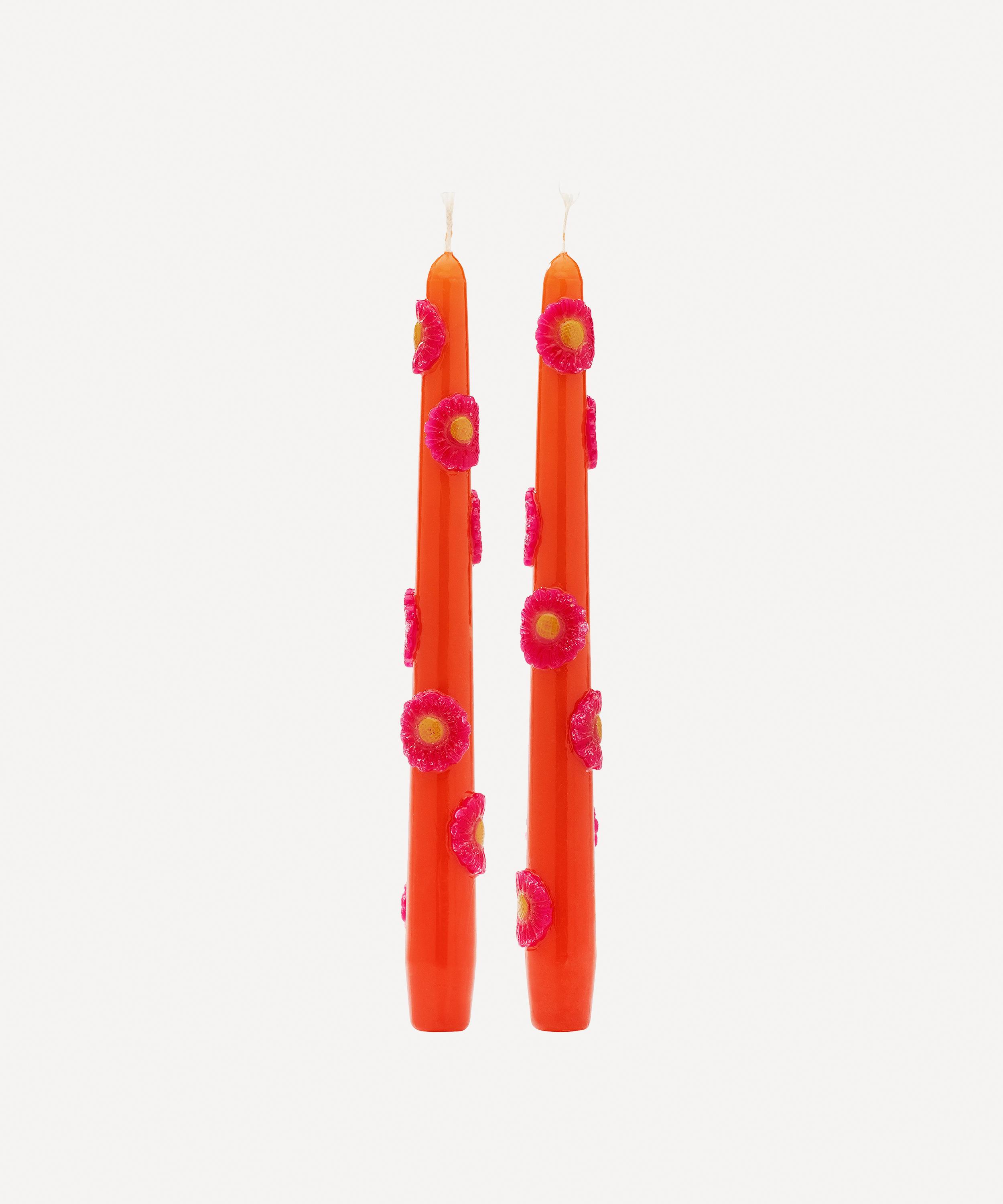 Anna + Nina - Floral Candles Set of Two image number 0