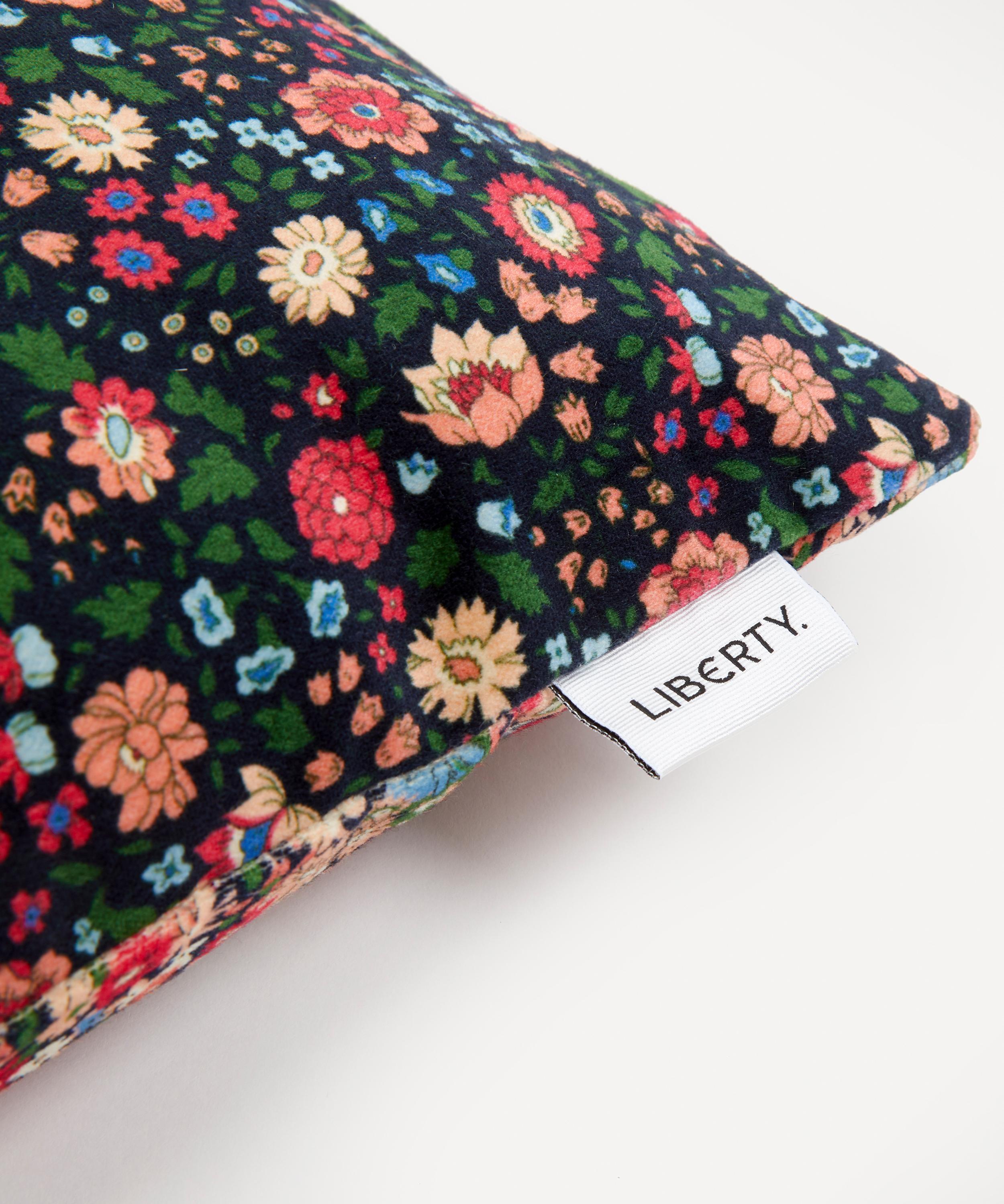 Liberty - D’Anjo Libby Small Square Reversible Velvet Cushion image number 2