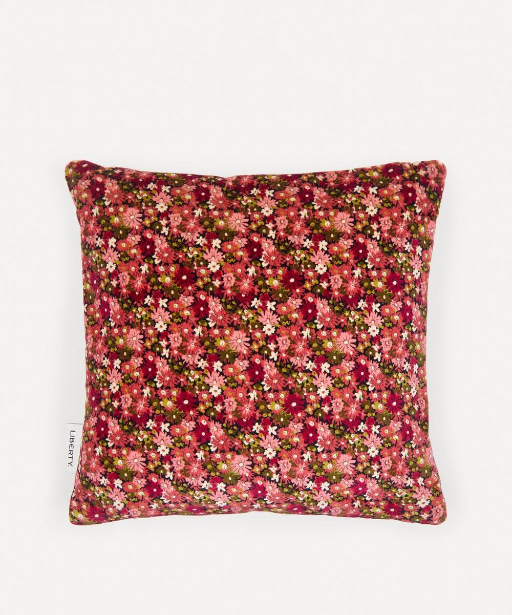 Liberty - D’Anjo Libby Small Square Reversible Velvet Cushion