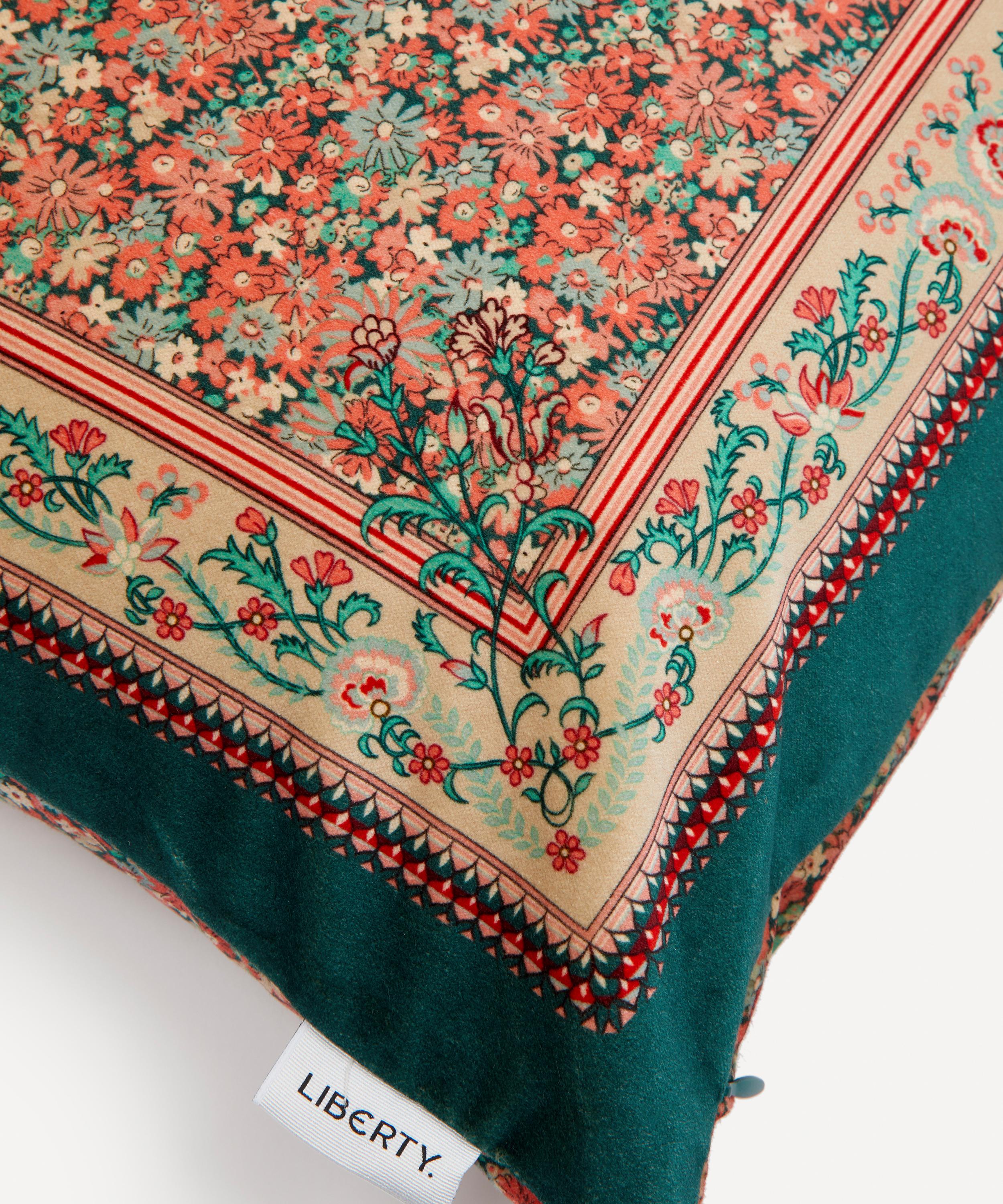 Liberty - Libby Lace Square Velvet Cushion image number 2