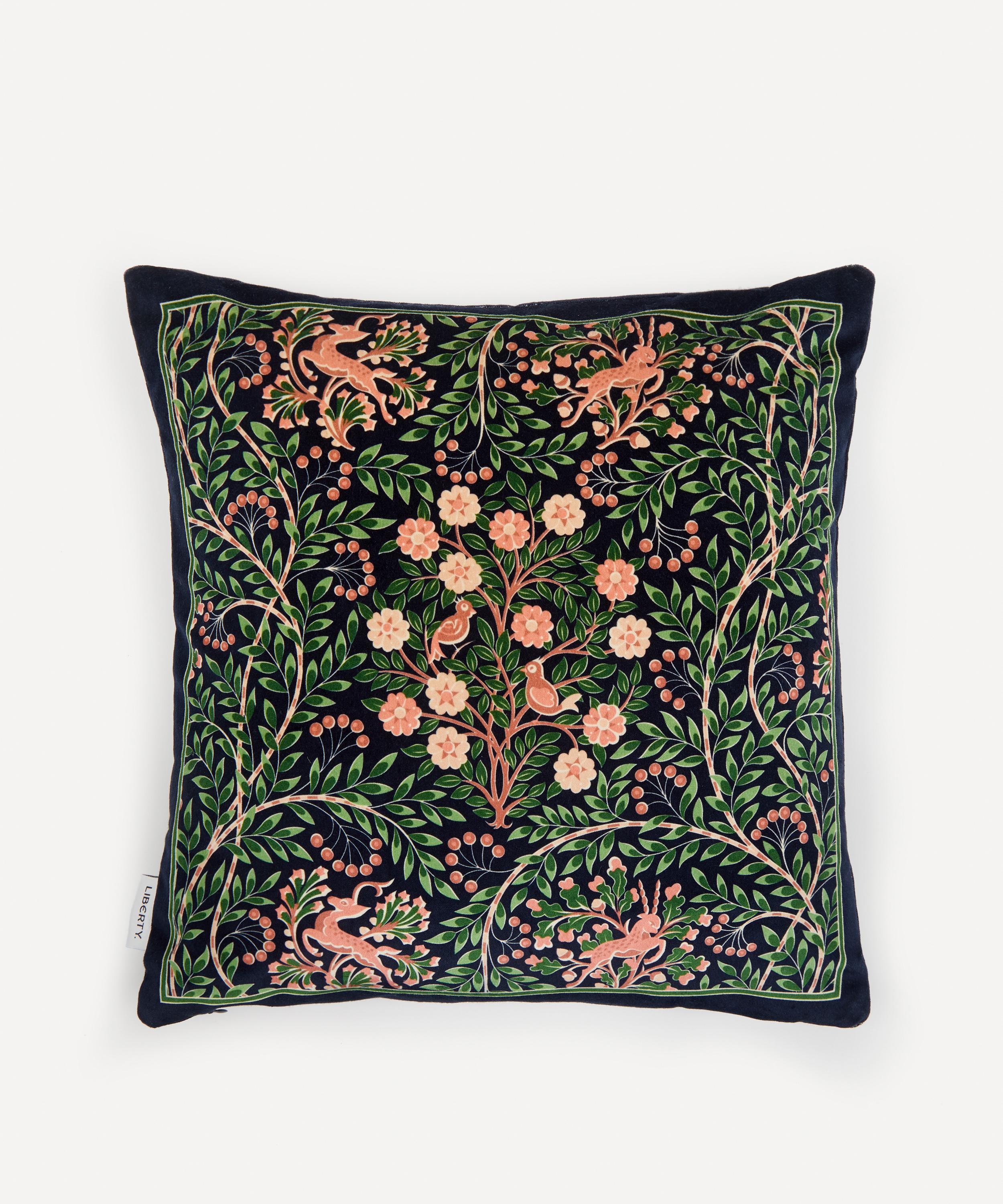 Liberty - Sonny’s Tree Square Velvet Cushion image number 0