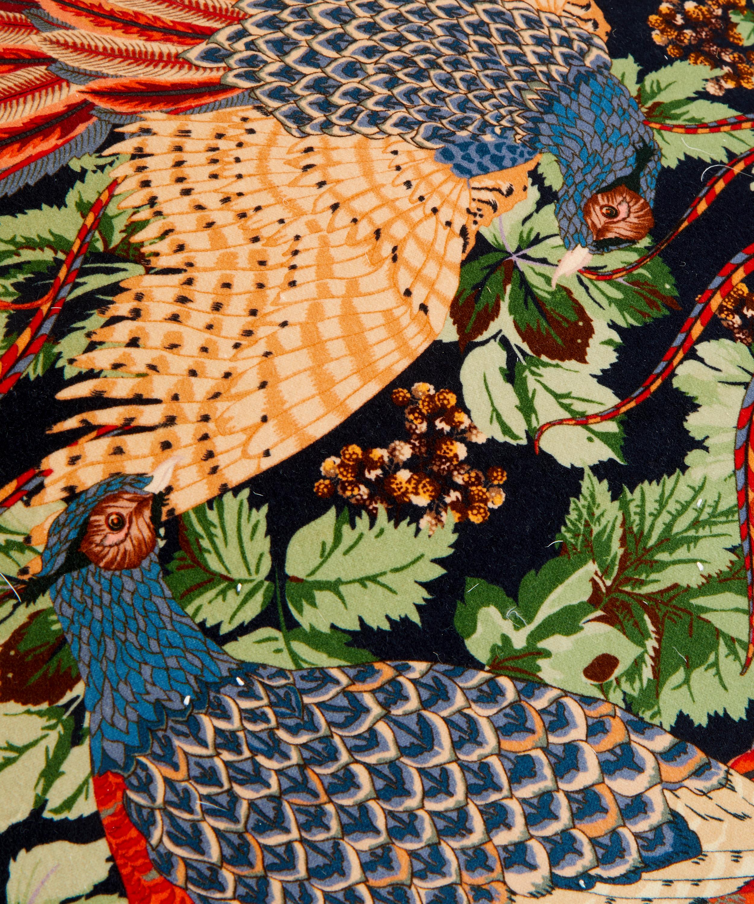 Liberty - Lady Amphora Large Fringed Square Velvet Cushion image number 2