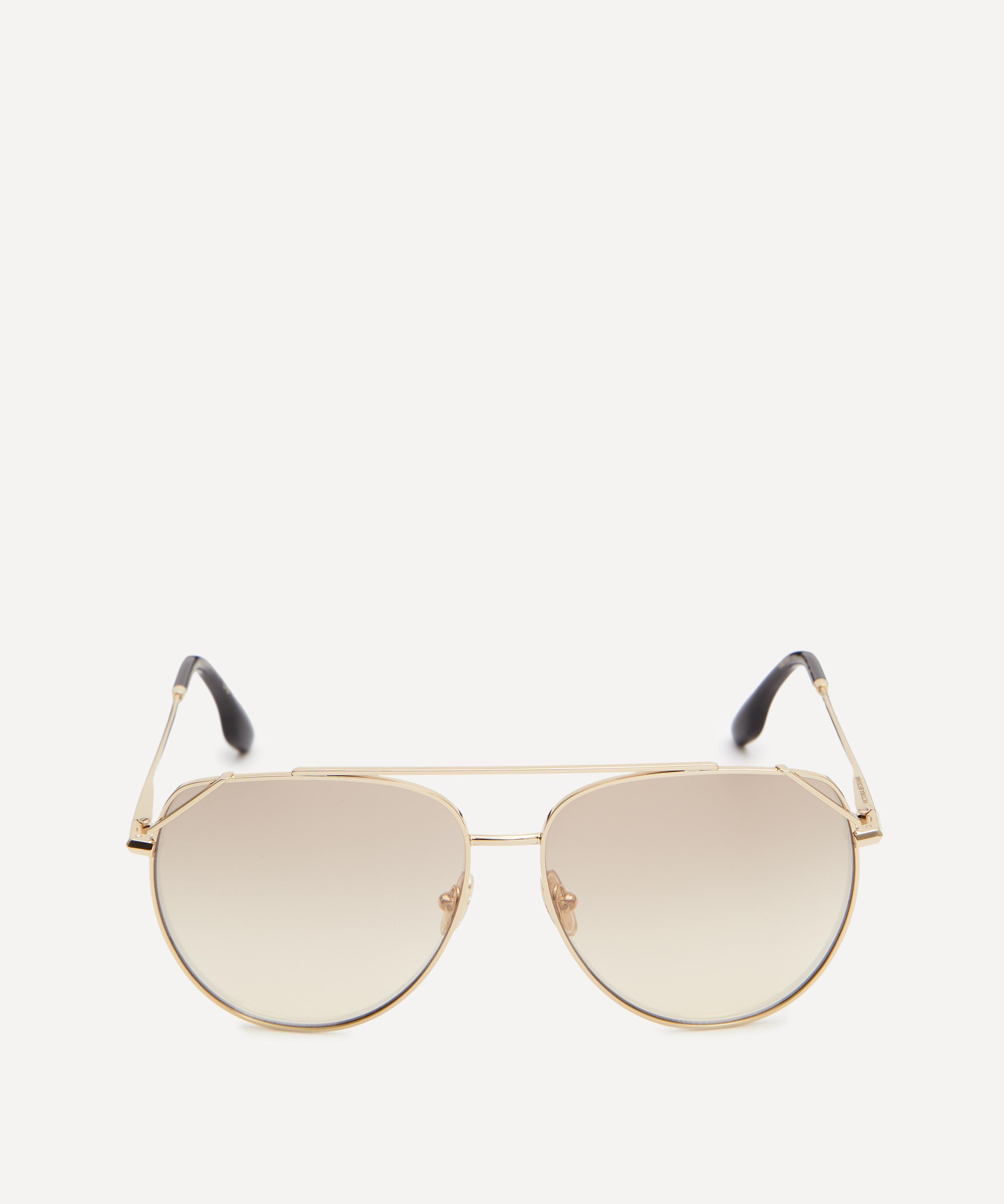 Victoria Beckham - Metal Aviator Sunglasses image number 0