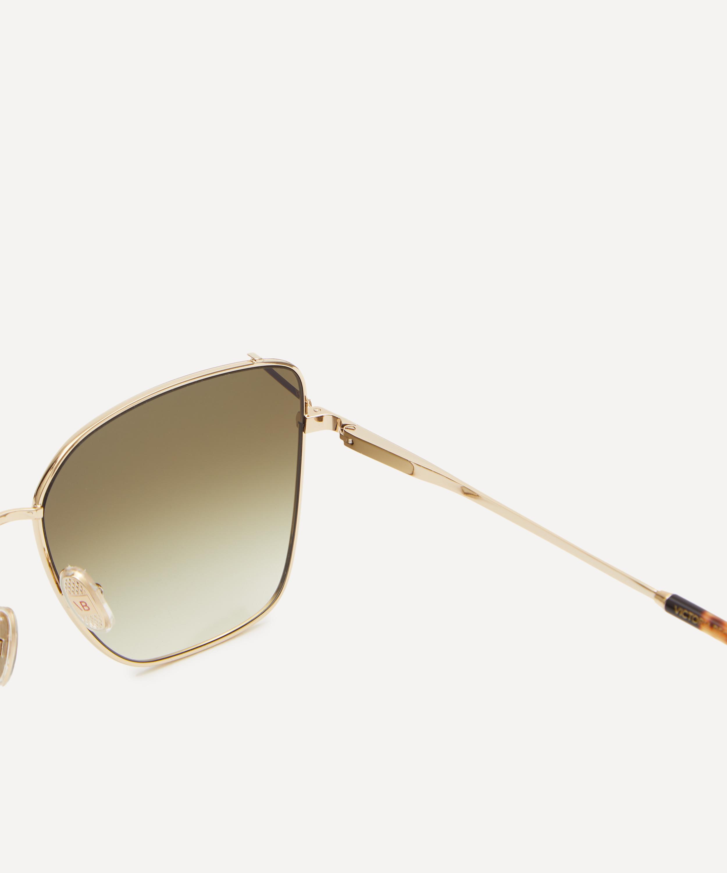 Victoria Beckham - Metal Square Sunglasses image number 3