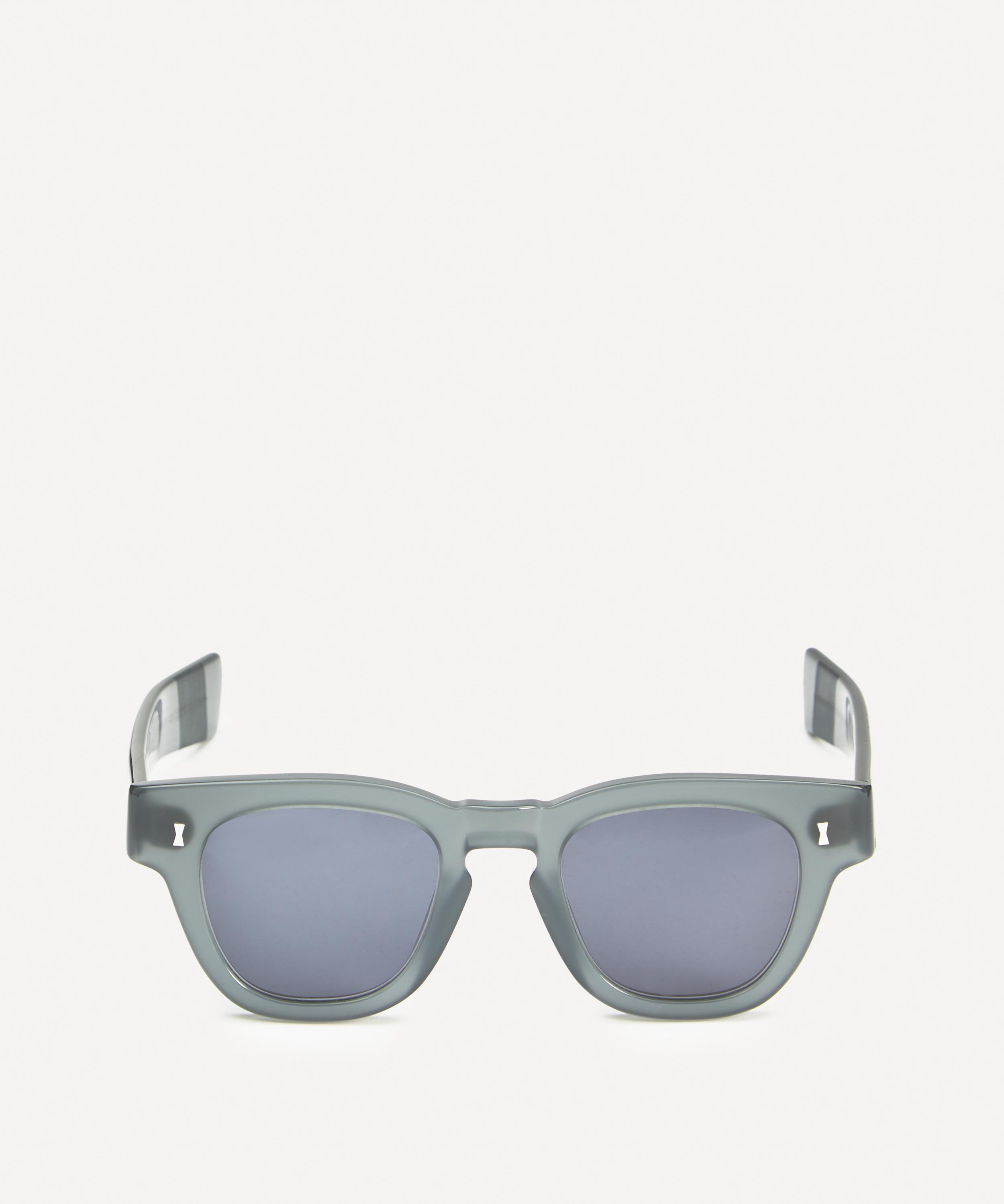 Logo Thick Acetate Sunglasses