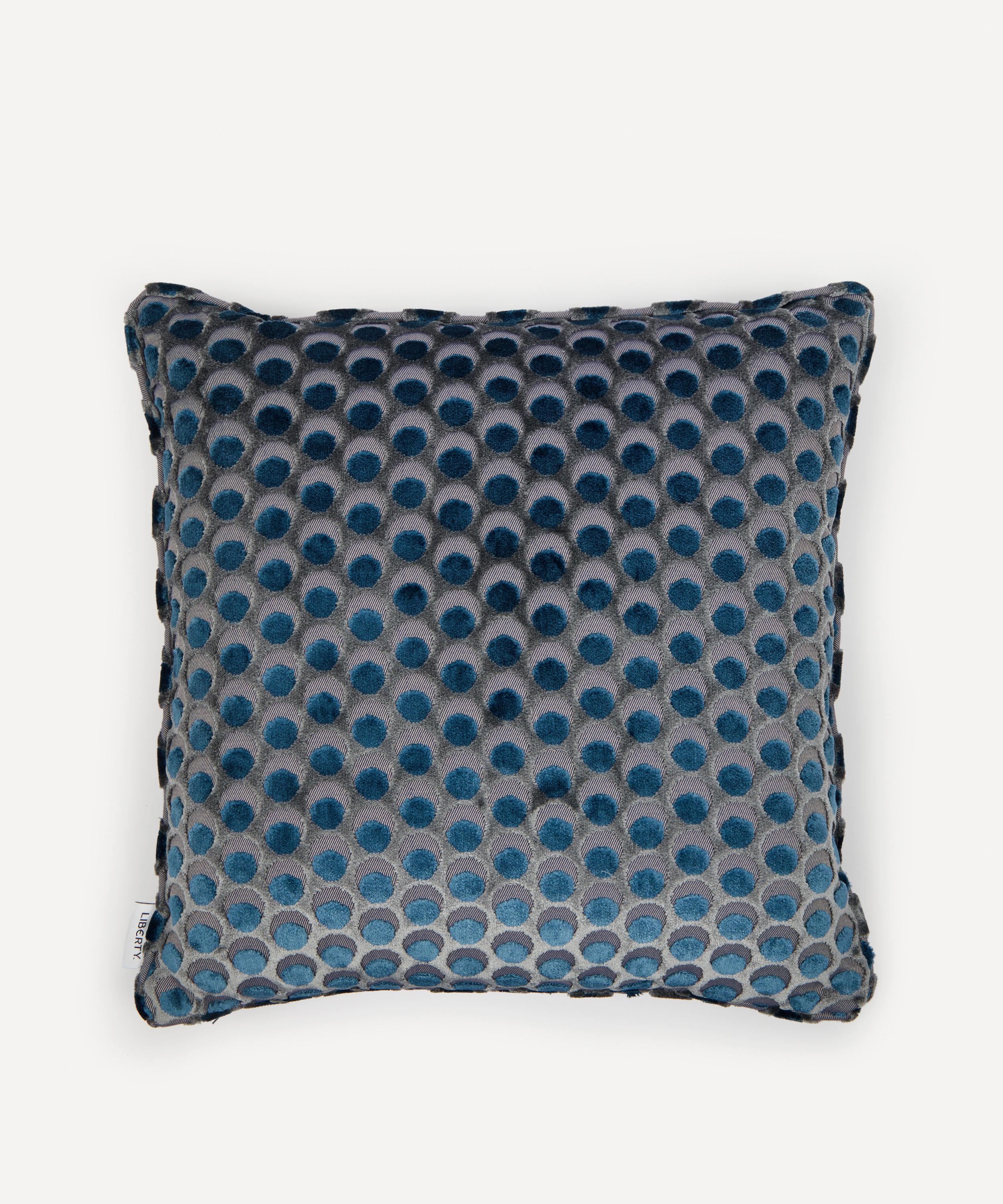 Liberty - Ottoman Spot Cut Pile Velvet Square Cushion image number 0