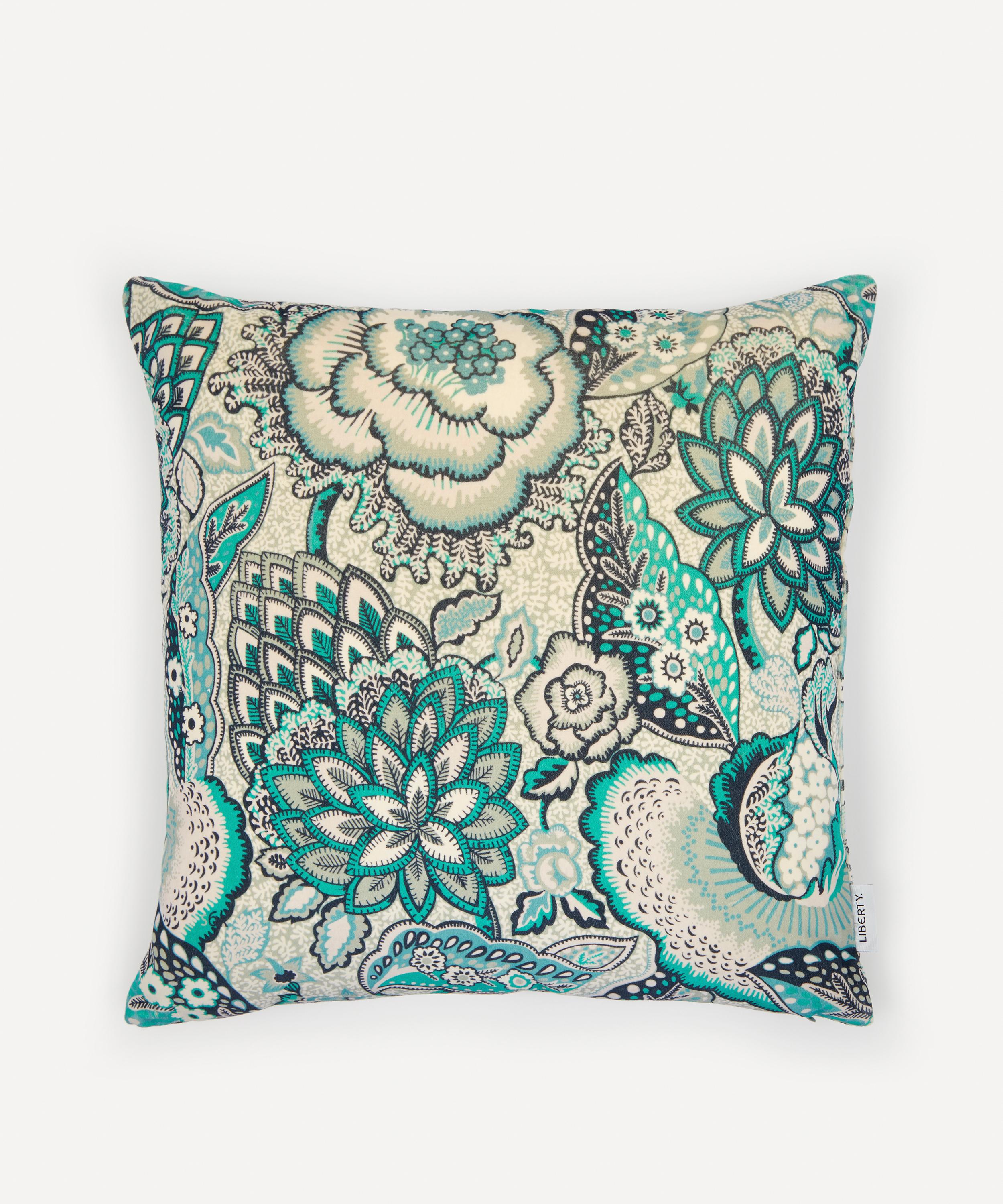 Liberty - Patricia Square Cotton Velvet Cushion image number 1