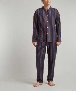 Nufferton - Uno Old School Stripe Cotton Pyjamas image number 1