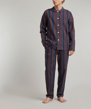 Nufferton - Uno Old School Stripe Cotton Pyjamas image number 2