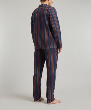 Nufferton - Uno Old School Stripe Cotton Pyjamas image number 3