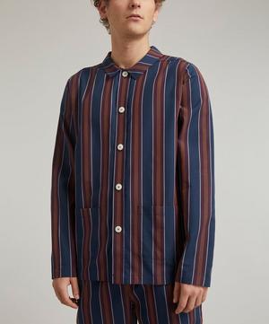 Nufferton - Uno Old School Stripe Cotton Pyjamas image number 4