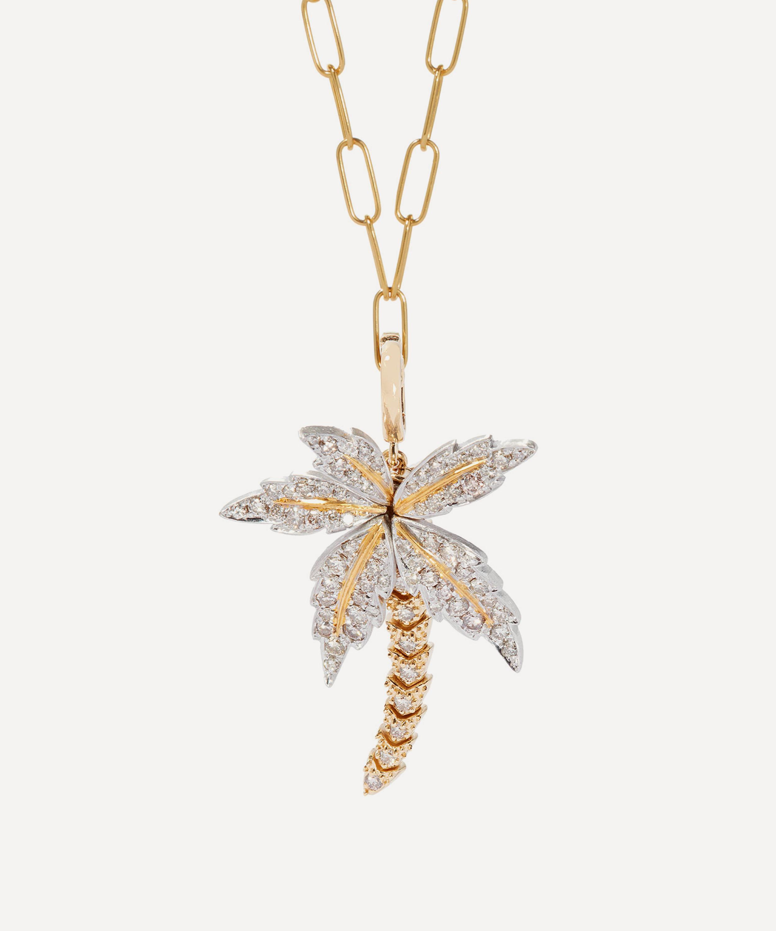 Annoushka - 18ct Gold Mythology African Palm Tree Charm image number 1