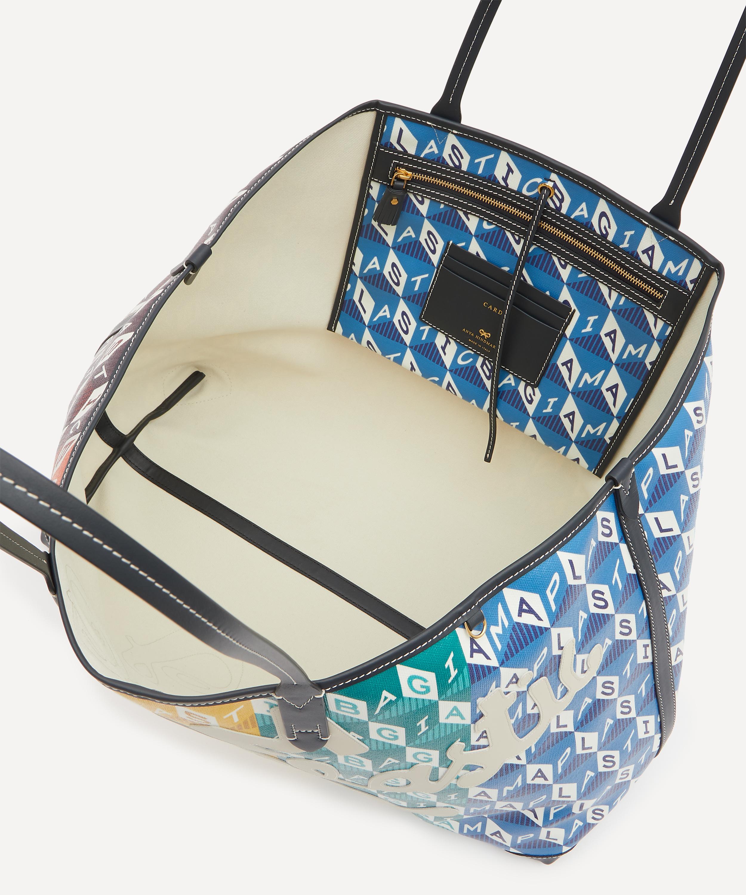 Anya Hindmarch - I Am A Plastic Bag Recycled Canvas Tote Bag image number 4
