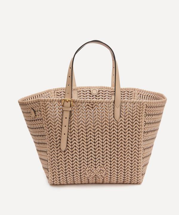 Anya Hindmarch - Neeson Woven Leather Square Tote Bag image number 0