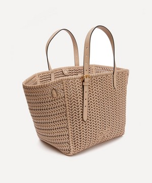 Anya Hindmarch - Neeson Woven Leather Square Tote Bag image number 2
