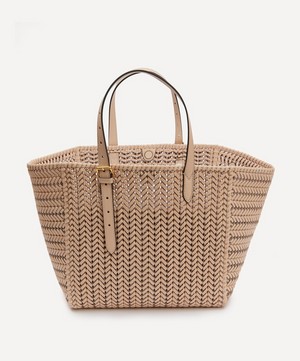 Anya Hindmarch - Neeson Woven Leather Square Tote Bag image number 4