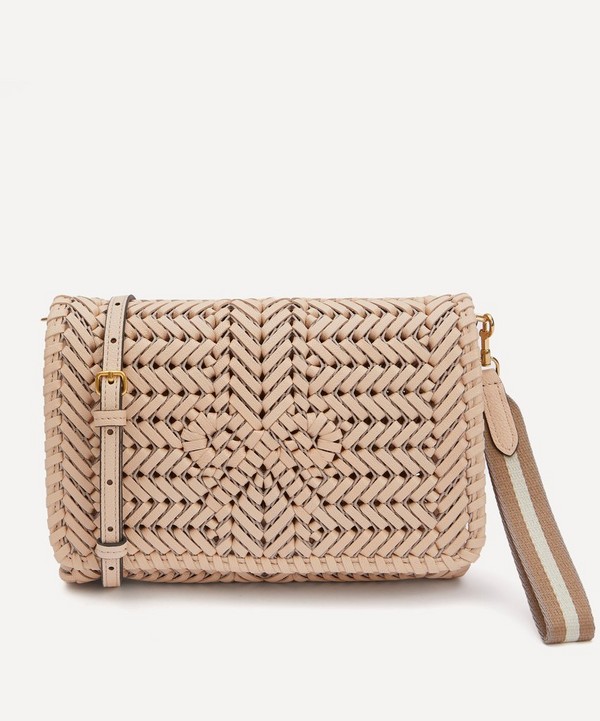 Anya Hindmarch - Neeson Woven Leather Cross-Body Bag image number null