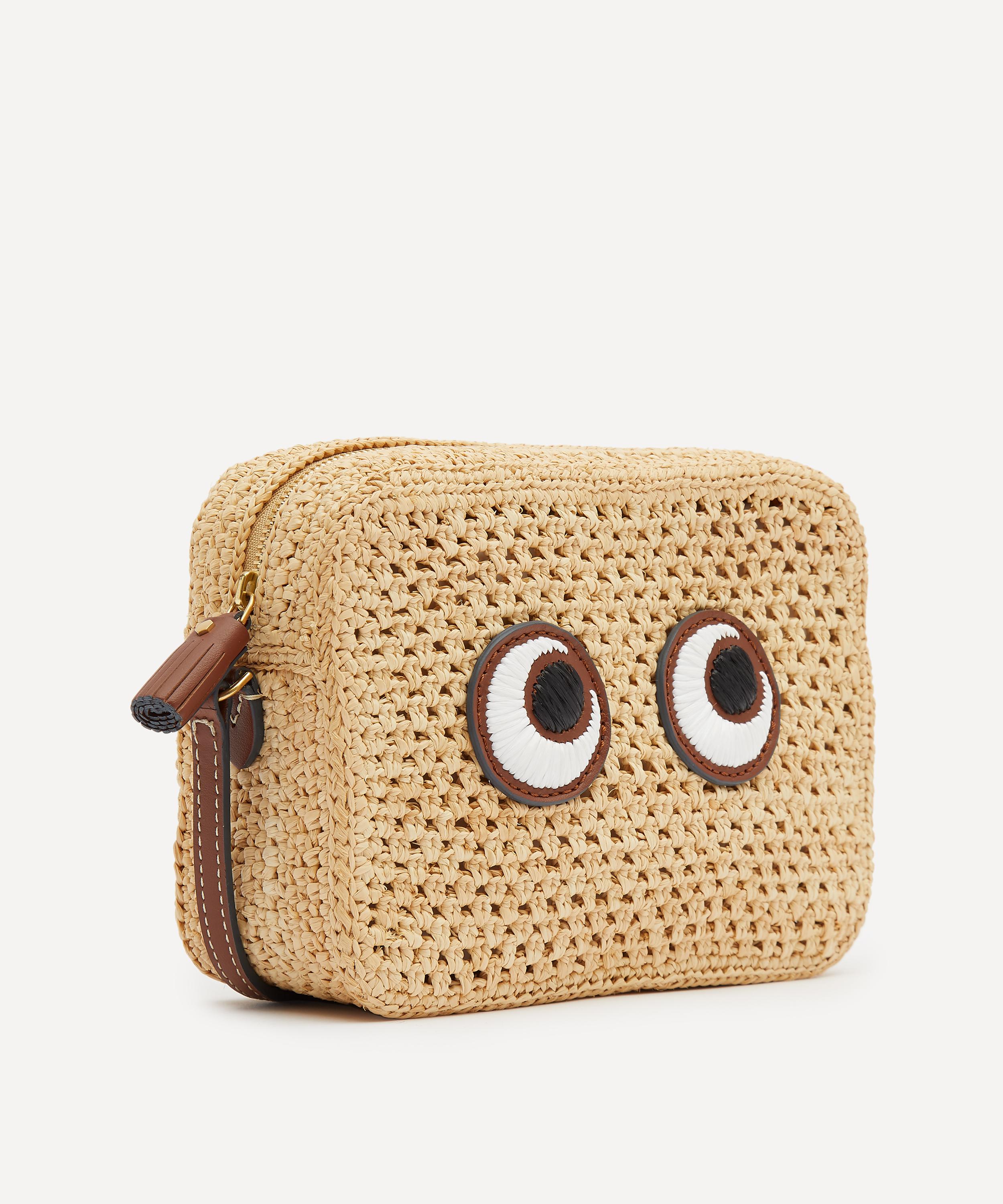 Anya Hindmarch - Eyes Raffia Cross-Body Bag image number 2