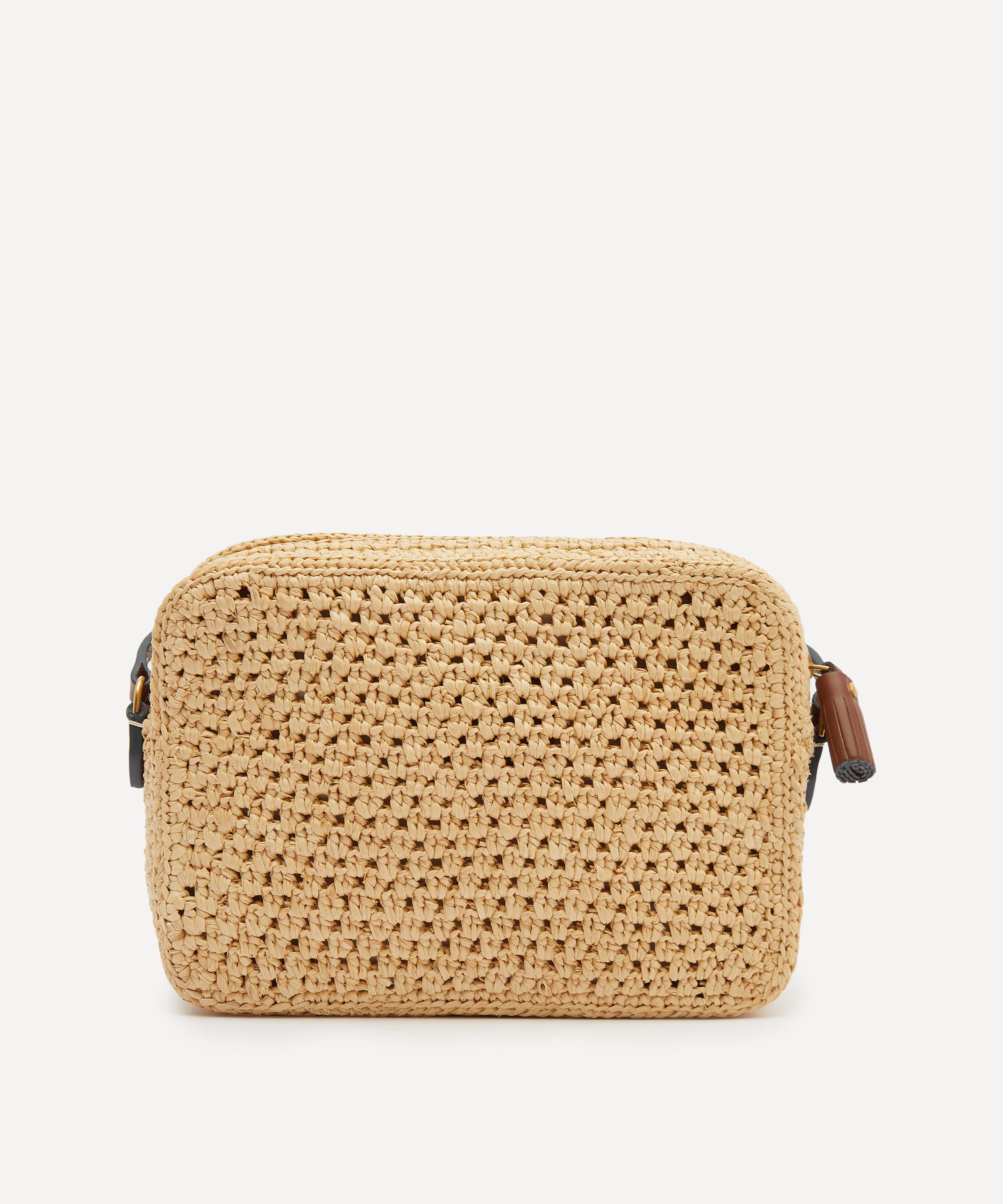 Anya Hindmarch - Eyes Raffia Cross-Body Bag image number 4