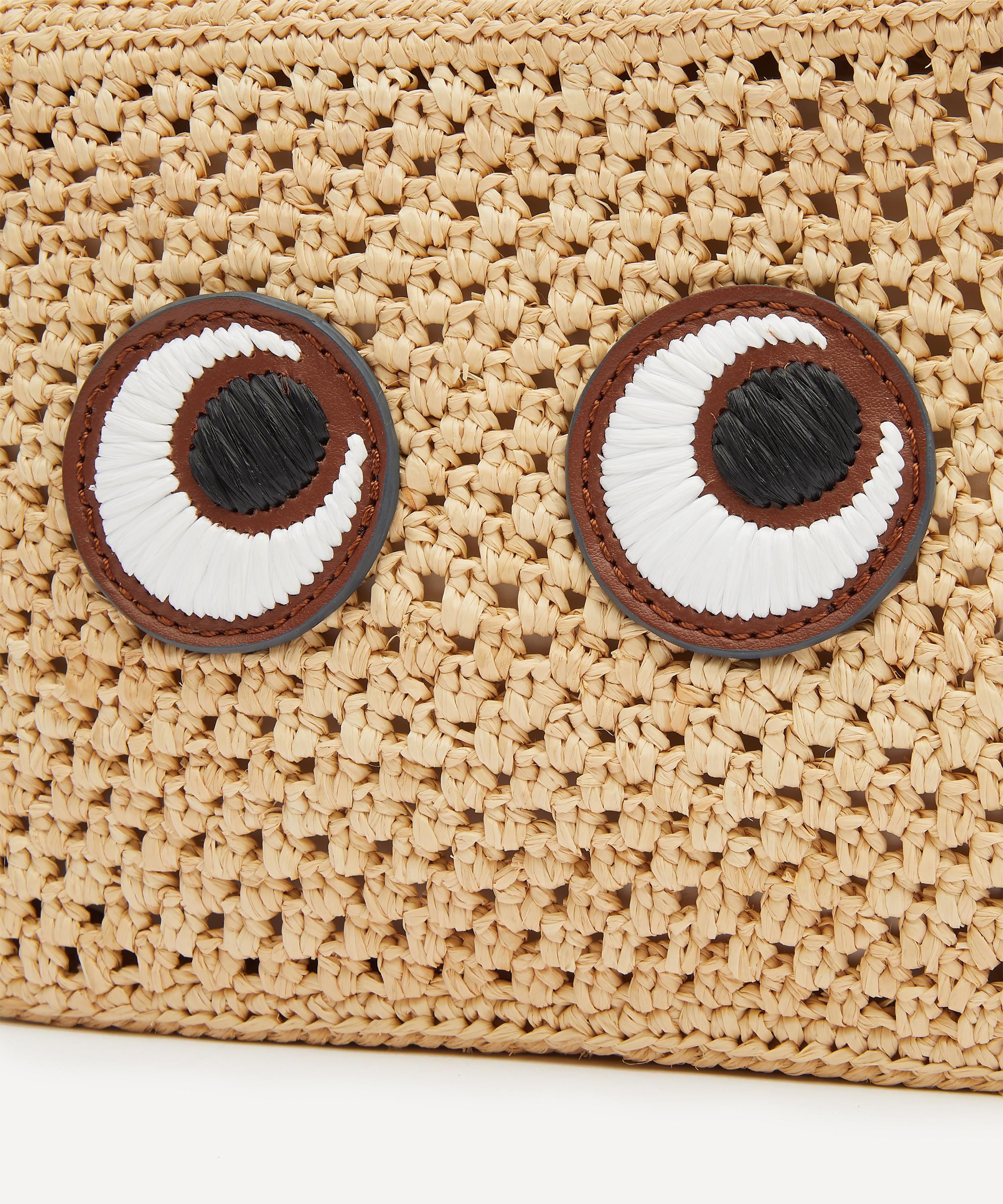 Anya Hindmarch - Eyes Raffia Cross-Body Bag image number 5