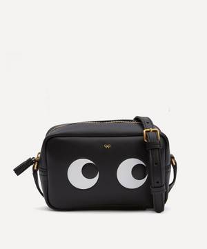 Mini Eyes Leather Cross-Body Bag