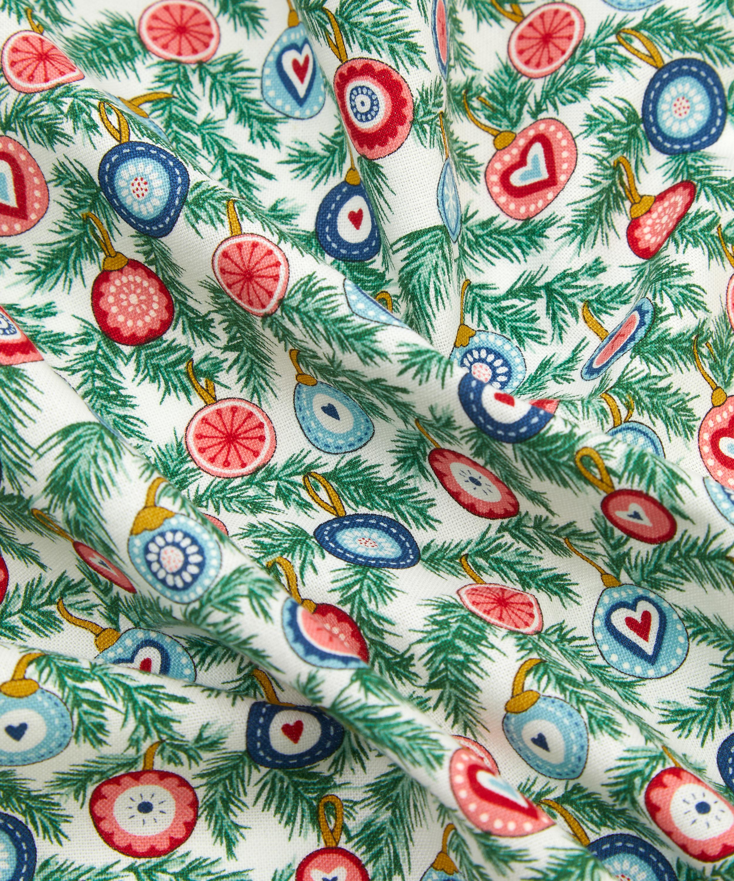 Liberty - Festive Baubles Cotton Gift Wrap 35x35 image number 3