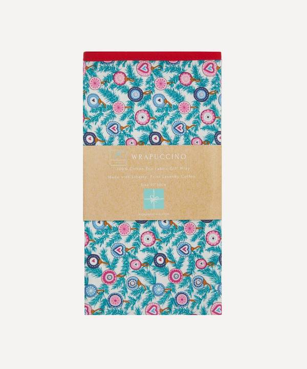 Liberty - Festive Baubles Cotton Gift Wrap 50x50