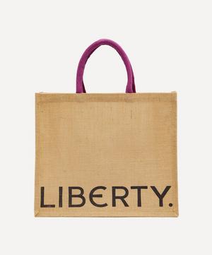 Liberty - Liberty Building Jute Tote Bag image number 2