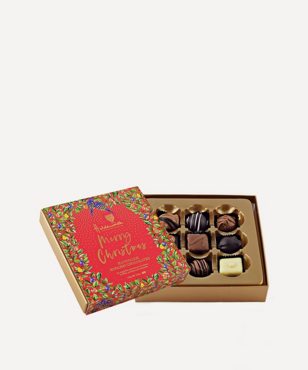 Holdsworth Chocolates - Merry Christmas Turtle Dove Gift Box 110g image number null