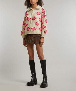 Tach Clothing - Yoko Hand-Embroidered Cardigan image number 1