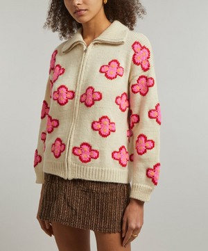 Tach Clothing - Yoko Hand-Embroidered Cardigan image number 2