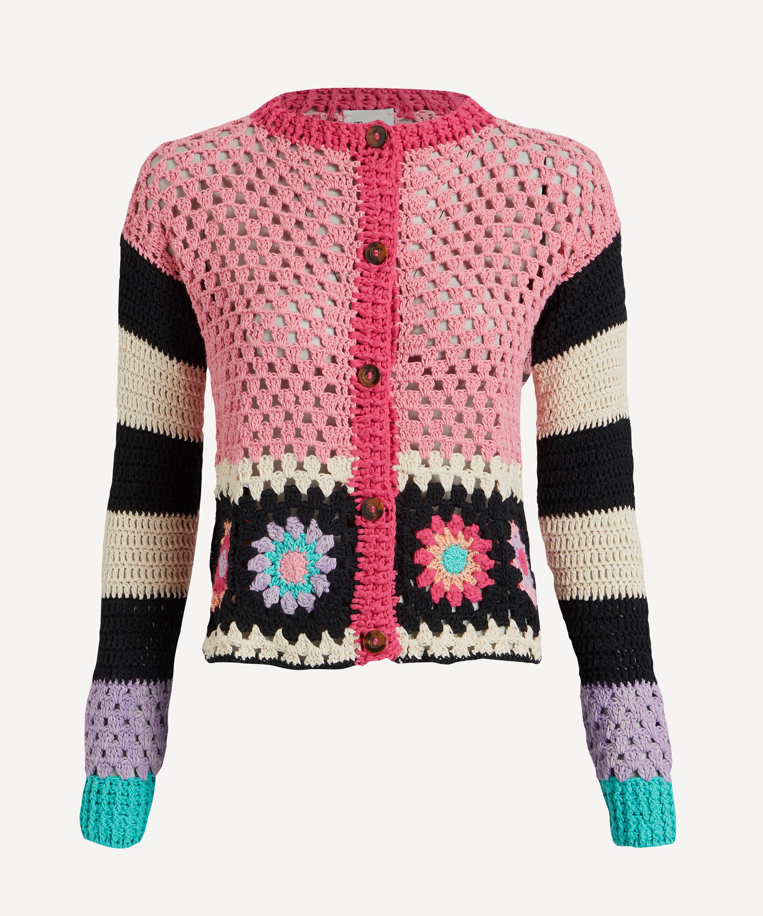 Heart Knit Cardigan, Chunky Cardigan, Knitted Cardigan, 3D